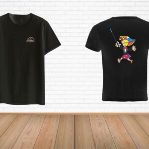 Black T-Shirt  Adult - SIMANOF